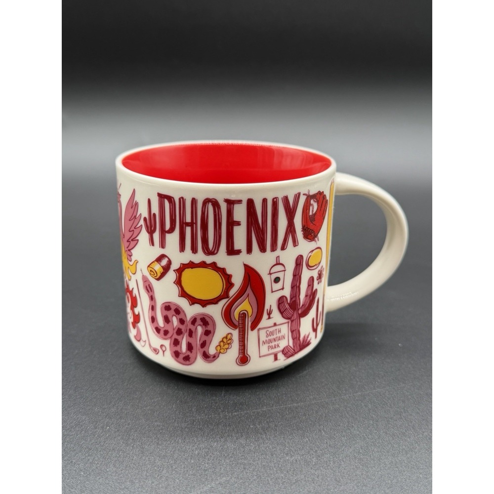 NEW Starbucks PHOENIX Arizona 14oz  Mug Cup 2019 Been There Series - New No Box